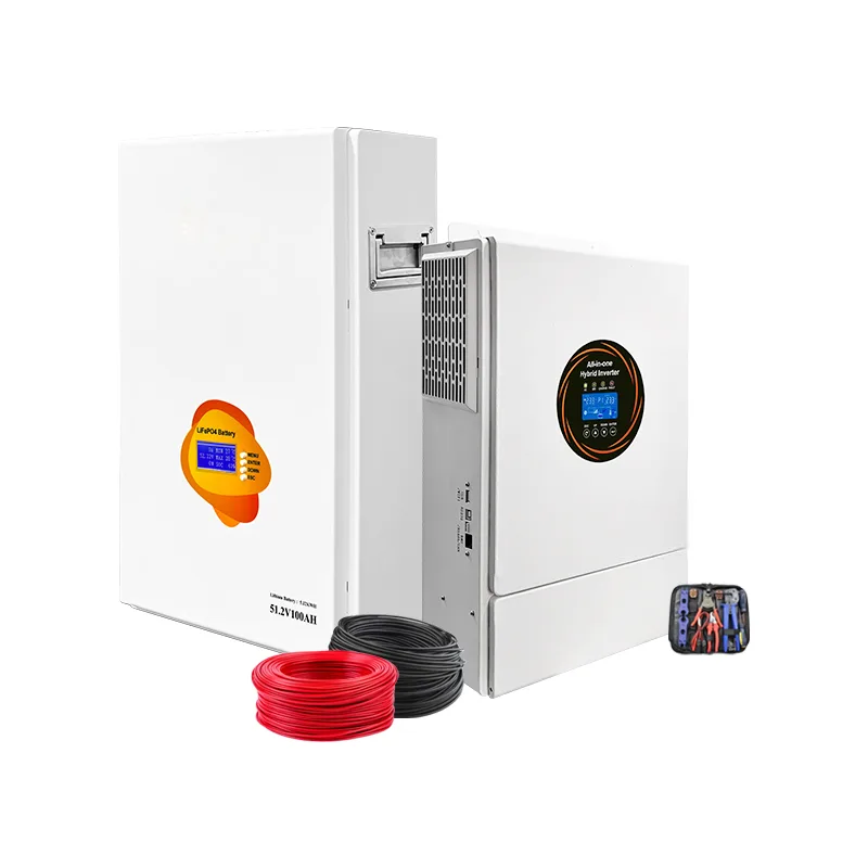 सोलर 10kw 48v ऑफ ग्रिड Ess ऑल इन वन हाइब्रिड 310Ah 15kwh बैकअप बैटरी